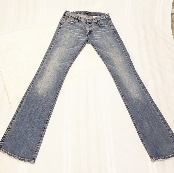 AJ armani Jean's light blue size 27 - Picture 4 of 7